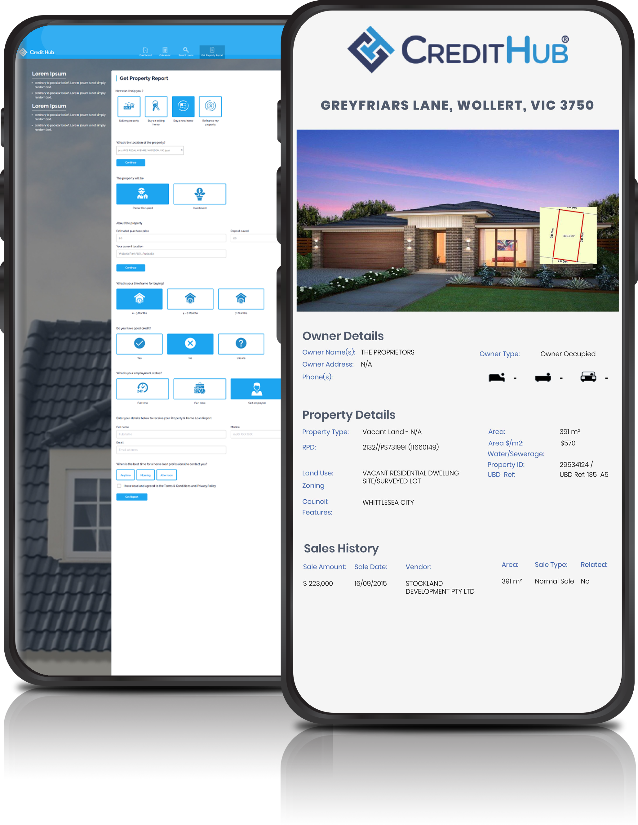 property report mobile